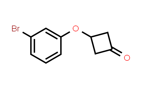 CAS No. 1434141-85-1, 3-(3-Bromophenoxy)cyclobutan-1-one