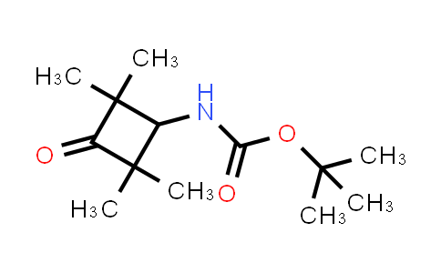 CAS No. 1434141-88-4, tert-Butyl N-(2,2,4,4-tetramethyl-3-oxocyclobutyl)carbamate