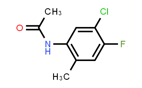 CAS No. 1434142-01-4, N-(5-Chloro-4-fluoro-2-methylphenyl)acetamide