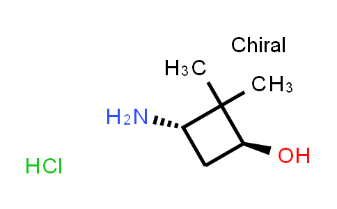 CAS No. 1434142-03-6, trans-3-Amino-2,2-dimethylcyclobutanol hydrochloride