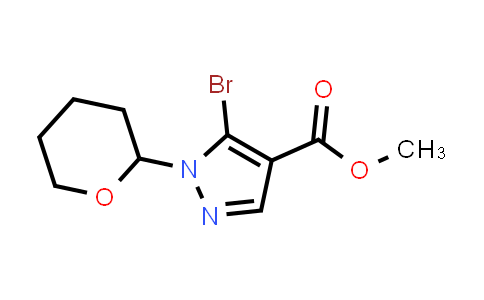 CAS No. 1434142-09-2, Methyl 5-bromo-1-(oxan-2-yl)-1H-pyrazole-4-carboxylate