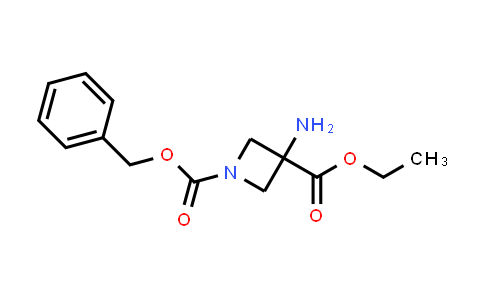 CAS No. 1434142-16-1, 1-Benzyl 3-ethyl 3-aminoazetidine-1,3-dicarboxylate