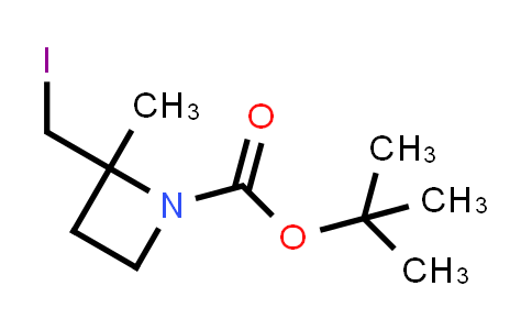 CAS No. 1434142-24-1, tert-Butyl 2-(iodomethyl)-2-methylazetidine-1-carboxylate