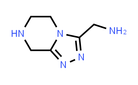 CAS No. 1434247-12-7, (5,6,7,8-Tetrahydro-[1,2,4]triazolo[4,3-a]pyrazin-3-yl)methanamine