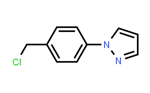 CAS No. 143426-52-2, 1-(4-(Chloromethyl)phenyl)-1H-pyrazole