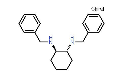 CAS No. 143443-23-6, (1R,2R)-N,N'-Bis(phenylmethyl)-1,2-cyclohexanediamine