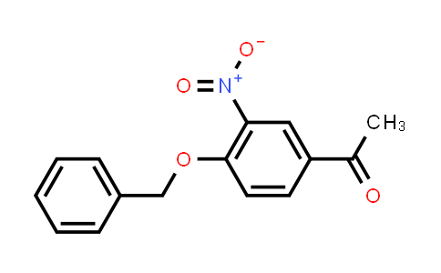 CAS No. 14347-05-8, 1-[3-nitro-4-(phenylmethoxy)phenyl]ethanone