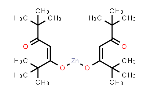 CAS No. 14363-14-5, Bis(2,2,6,6-tetramethyl-3,5-heptanedionato)zinc
