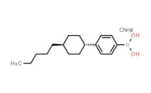 CAS No. 143651-26-7, [4-(trans-4-n-Pentylcyclohexyl)phenyl]boronic acid
