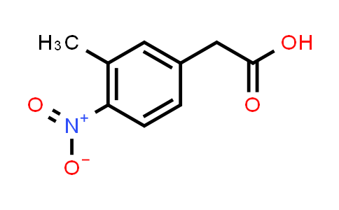 CAS No. 143665-37-6, 2-(3-Methyl-4-nitrophenyl)acetic acid