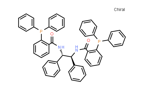 CAS No. 143668-57-9, N,N'-[(1S,2S)-1,2-Diphenyl-1,2-ethanediyl]bis[2-diphenylphosphinobenzamide]