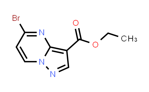 CAS No. 1436686-17-7, Ethyl 5-bromopyrazolo[1,5-a]pyrimidine-3-carboxylate