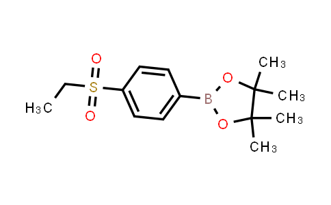 CAS No. 1436867-18-3, 2-(4-(Ethylsulfonyl)phenyl)-4,4,5,5-tetramethyl-1,3,2-dioxaborolane