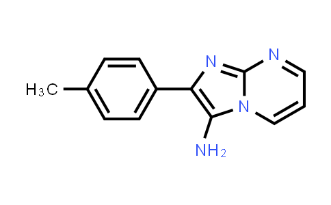 CAS No. 143696-94-0, 2-(4-Methylphenyl)imidazo[1,2-a]pyrimidin-3-amine