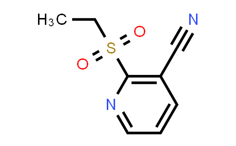 CAS No. 1437794-55-2, 2-(Ethylsulfonyl)nicotinonitrile