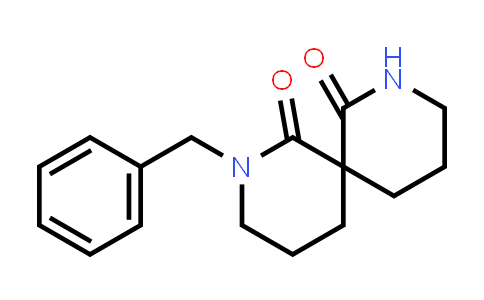 CAS No. 143806-82-0, 2,8-Diazaspiro[5.5]undecane-1,7-dione, 2-(phenylmethyl)-