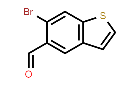 CAS No. 143810-54-2, 6-Bromobenzo[b]thiophene-5-carbaldehyde