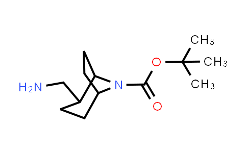 CAS No. 1438241-13-4, 8-Azabicyclo[3.2.1]octane-8-carboxylic acid, 2-(aminomethyl)-, 1,1-dimethylethyl ester
