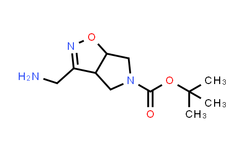 CAS No. 1438241-19-0, tert-Butyl 3-(aminomethyl)-3aH,4H,5H,6H,6aH-pyrrolo[3,4-d][1,2]oxazole-5-carboxylate