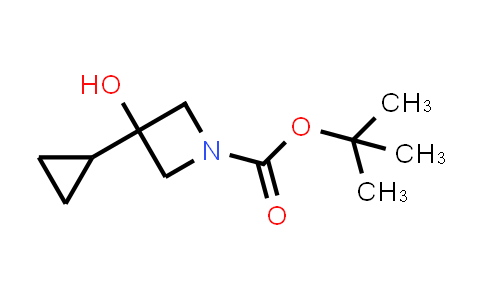 CAS No. 1438858-75-3, tert-Butyl 3-cyclopropyl-3-hydroxyazetidine-1-carboxylate