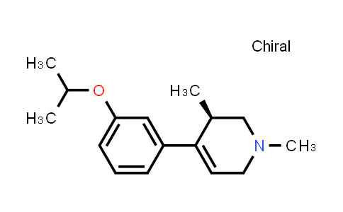 CAS No. 143919-32-8, (R)-4-(3-isopropoxyphenyl)-1,3-dimethyl-1,2,3,6-tetrahydropyridine