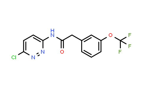 CAS No. 1439400-46-0, Benzeneacetamide, N-(6-chloro-3-pyridazinyl)-3-(trifluoromethoxy)-