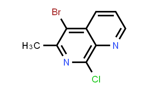 CAS No. 1439441-55-0, 5-Bromo-8-chloro-6-methyl-1,7-naphthyridine