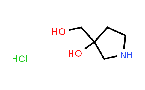CAS No. 1439900-52-3, 3-(Hydroxymethyl)pyrrolidin-3-ol hydrochloride