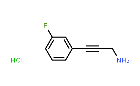 DY523867 | 1439904-80-9 | 3-(3-Fluorophenyl)prop-2-yn-1-amine hydrochloride
