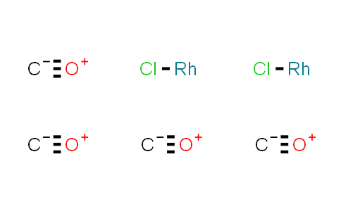 CAS No. 14404-25-2, Rhodium dicarbonyl chloride dimer