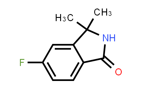 CAS No. 1440519-91-4, 5-Fluoro-3,3-dimethylisoindolin-1-one