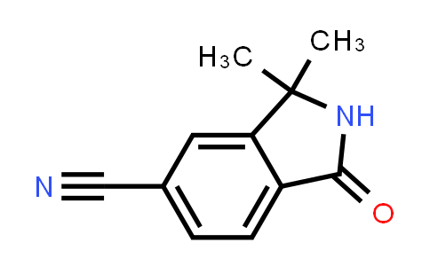 CAS No. 1440519-98-1, 3,3-Dimethyl-1-oxoisoindoline-5-carbonitrile