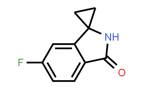 CAS No. 1440520-01-3, 6'-Fluorospiro[cyclopropane-1,1'-isoindolin]-3'-one