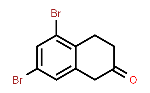 CAS No. 144066-44-4, 5,7-Di Bromo 2-Tetralone