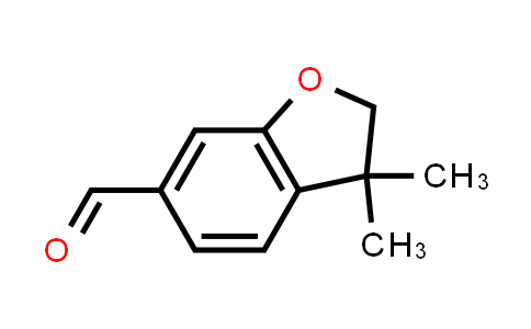 CAS No. 1440961-37-4, 6-Benzofurancarboxaldehyde, 2,3-dihydro-3,3-dimethyl-