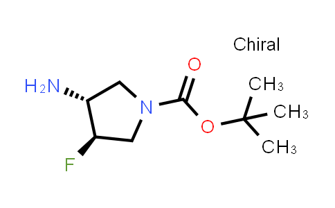CAS No. 1441392-27-3, (3R,4R)-tert-Butyl 3-amino-4-fluoropyrrolidine-1-carboxylate