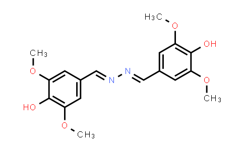 CAS No. 14414-32-5, 4,4'-(Hydrazine-1,2-diylidenebis(methanylylidene))bis(2,6-dimethoxyphenol)
