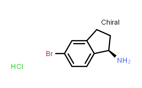 CAS No. 1443238-61-6, (R)-5-Bromo-2,3-dihydro-1H-inden-1-amine hydrochloride