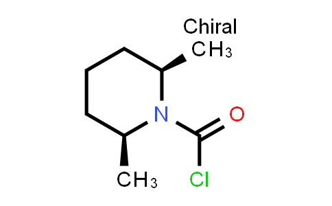 CAS No. 1443246-39-6, 1-Piperidinecarbonyl chloride, 2,6-dimethyl-, (2R,6S)-rel-