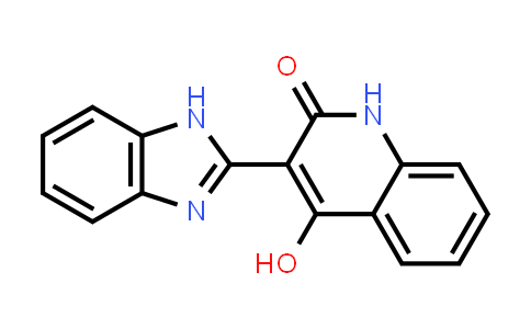 CAS No. 144335-37-5, 3-(1H-Benzo[d]imidazol-2-yl)-4-hydroxyquinolin-2(1H)-one