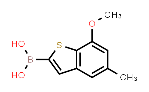CAS No. 1443531-60-9, (7-Methoxy-5-methylbenzo[b]thiophen-2-yl)boronic acid