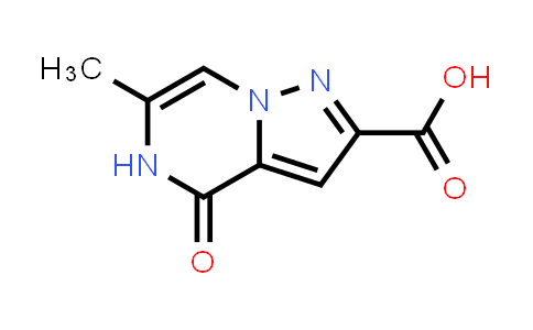 CAS No. 1443978-44-6, 6-Methyl-4-oxo-4,5-dihydropyrazolo[1,5-a]pyrazine-2-carboxylic acid