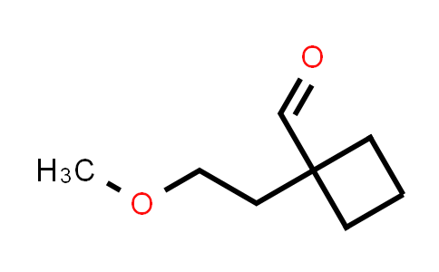 DY524024 | 1443981-27-8 | 1-(2-Methoxyethyl)cyclobutane-1-carbaldehyde