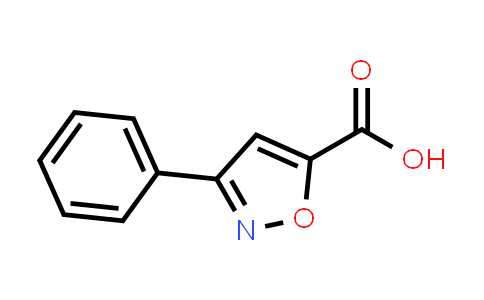 CAS No. 14442-12-7, 3-Phenylisoxazole-5-carboxylic acid