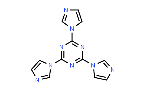 CAS No. 14445-75-1, 2,4,6-Tri(1H-imidazol-1-yl)-1,3,5-triazine