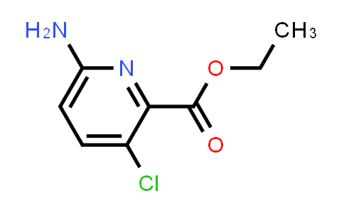 CAS No. 1445322-60-0, Ethyl 6-amino-3-chloropicolinate