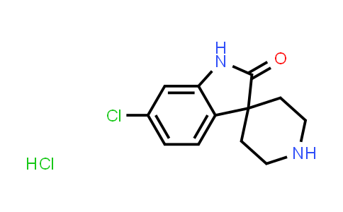 CAS No. 1445603-38-2, 6-Chlorospiro[indoline-3,4'-piperidin]-2-one hydrochloride