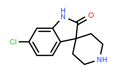 CAS No. 1445655-59-3, 6-Chlorospiro[indoline-3,4'-piperidin]-2-one