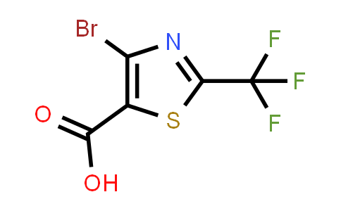 CAS No. 1445906-51-3, 4-Bromo-2-(trifluoromethyl)thiazole-5-carboxylic acid