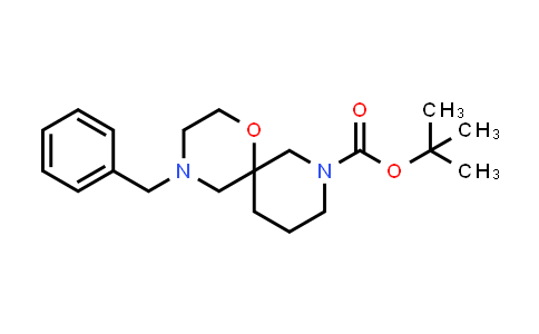 CAS No. 1445950-77-5, tert-Butyl 4-benzyl-1-oxa-4,8-diazaspiro[5.5]undecane-8-carboxylate